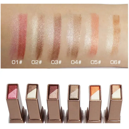 Dual Color Long Lasting Eyeshadow Stick